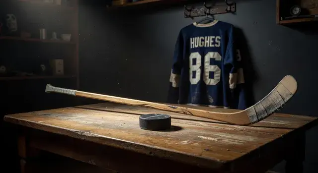 Jack Hughes questions Hockey Hall of Fame possession of puck from U.S. Olympic men's hockey golden goal