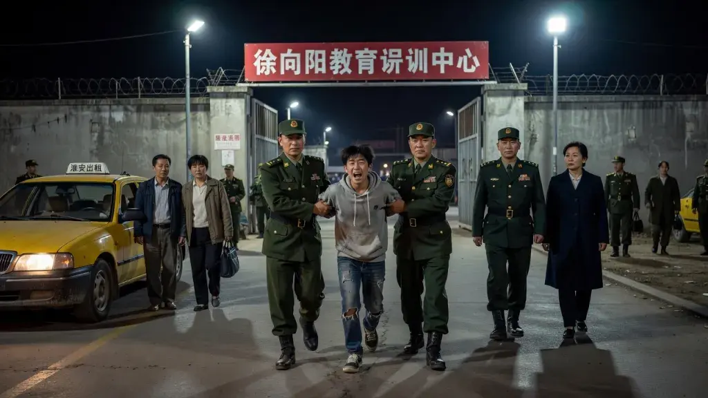 China's Internet Addiction Camps Force Teenagers Offline Through Military Marches